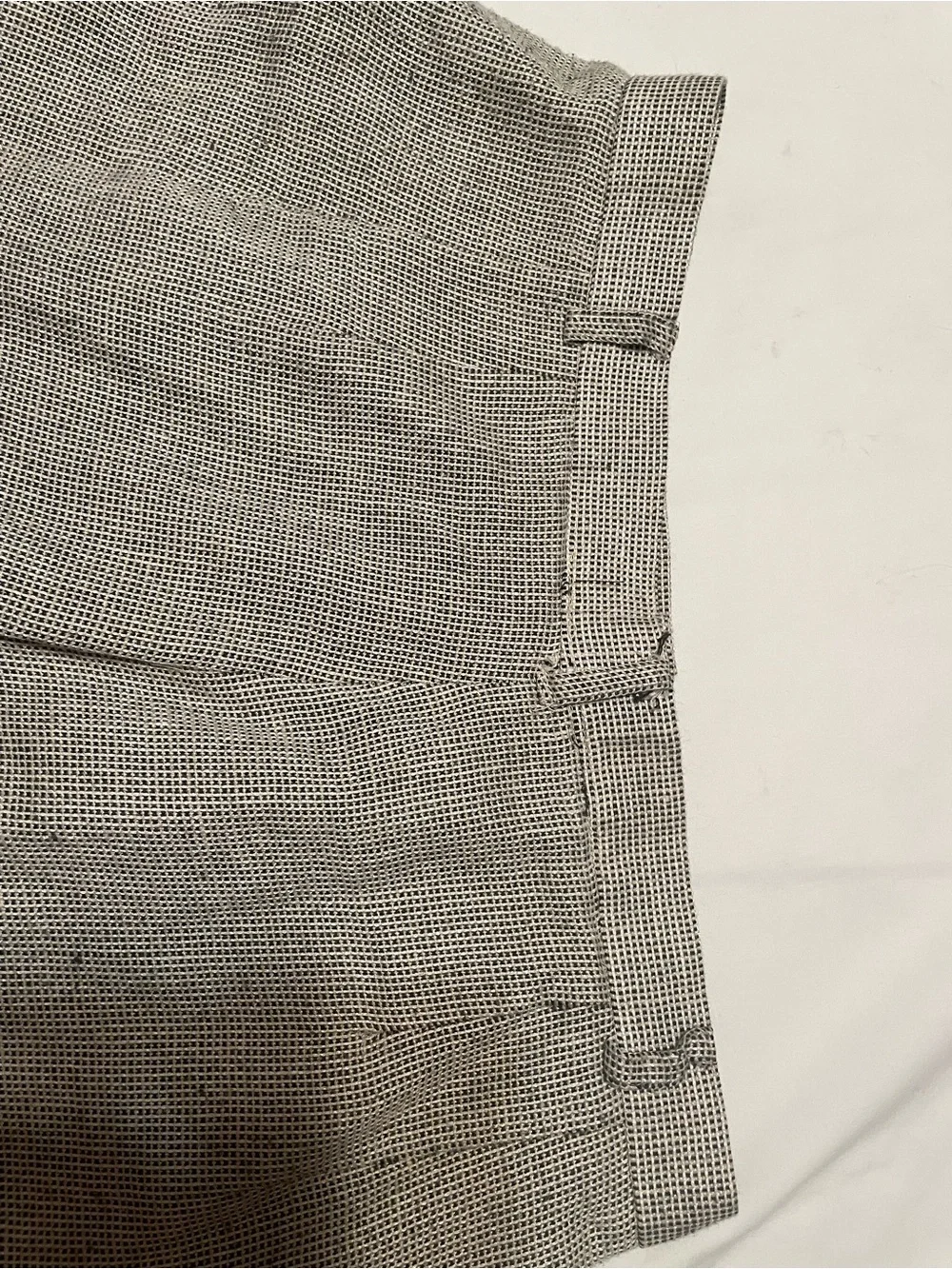Carlisle Two-Tone Pleated Men’s Dress Pants in Taupe and Light Gray
